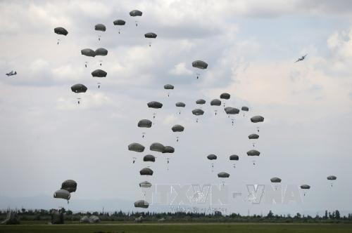 Exercice aérien multinational dans le ciel bulgare - ảnh 1